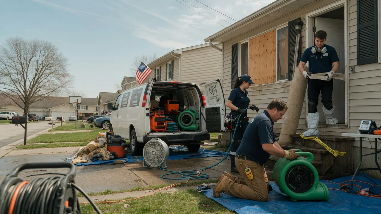 Water Damage Restoration in Moatsville, WV near me
